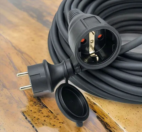 Heitech Verlängerung Gummi Aussenbereich 25m