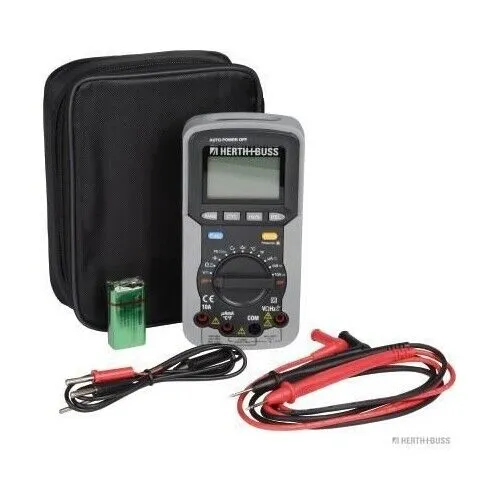 Herth+buss Elparts Multimeter 95980775 - Präzises Multimeter für Elektroinstallationen, ideal zur Messung von Spannung, Strom und Widerstand – ein unverzichtbares Werkzeug für Profis und Hobbyisten.