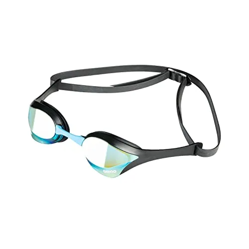 arena Cobra Ultra Swipe Mirror Unisex Race Schwimmbrille - Schwimmbrille für Wettkampfschwimmer mit innovativer Swipe Anti-Beschlag-Technologie und UV-Schutz, perfekt für klare Sicht und optimalen Komfort.