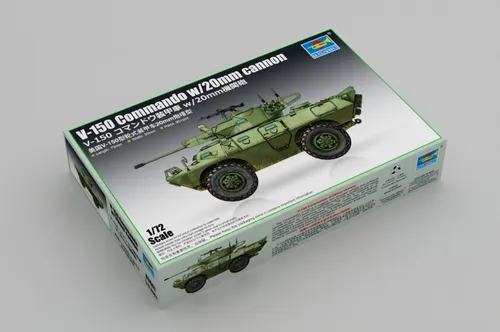 V-150 Commando w/20mm cannon / 1:72 - Trumpeter / 07441
