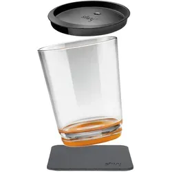 Silwy Magnet-Trinkbecher Triple - Hup Orange (250 ml)