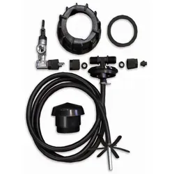 Entnahme- und Belüftungskit für Roth Transport- und Lagertank - Sanitärinstallation mit effizientem Entnahme- und Belüftungskit für optimale Lagerung und Transport von Flüssigkeiten.