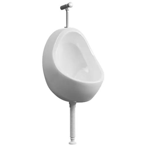 Wandhängendes Urinal mit Spülventil