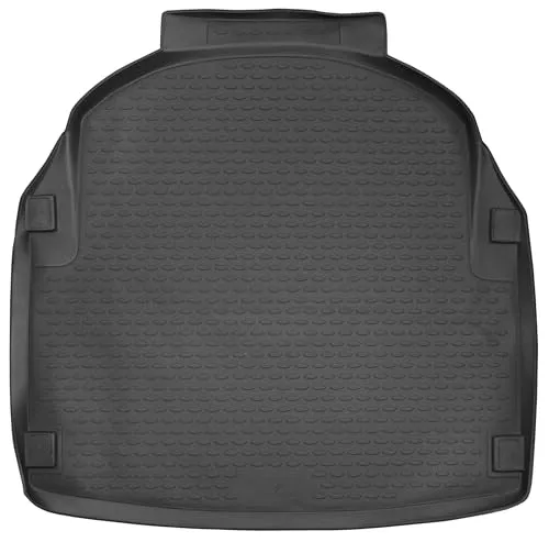 WALSER XTR Kofferraumwanne für Mercedes Benz E-Klasse (W212) Avantgard 2009-2016, 100% passgenaue Antirutschmatte Auto, Gummimatte Auto, Kofferraum Schutzmatte, Auto Gummimatten