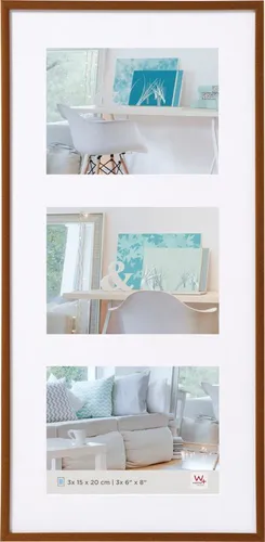 Galerierahmen New Lifestyle 3x 15x20 bronze - Moderner Galerierahmen für 3 Bilder, perfekt zum Präsentieren von Erinnerungen in jedem Raum. Ideal für Familie & Freunde.