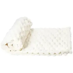 Nobby Tierdecke Hundedecke Diamond cream 150 cm x 100 cm - Hundebett in elegantem cream, ideal für Komfort und Wärme. Perfekt für entspannte Stunden Ihres Hundes.