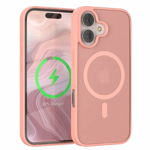 Outdoor Hülle für iPhone 17 mit MagSafe Handyhülle Kameraschutz Hülle Hell Pink