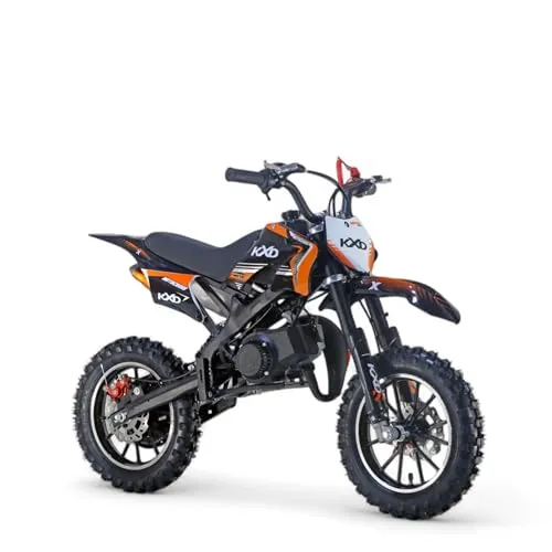 KXD 701 49ccm Dirt Bike - Pocketbike für Kinder, ergonomischer Sitz für hohen Komfort und unvergesslichen Fahrspaß