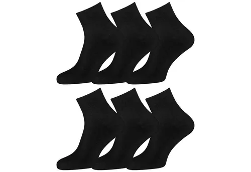OCERA Diabetikersocken 6x Socken Kurzschaft Unisex für Diabetiker geeignet und ohne Gummibund (5-Paar)