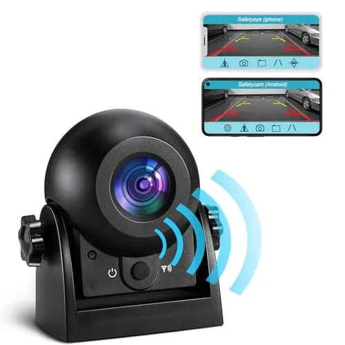 Uzone Kabellose Rückfahrkamera mit Nachtsicht und IP68 Schutz