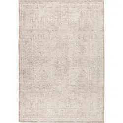 Obsession Teppich My Bella 234 - Modernes Ethno Design - Teppich in creme mit Hoch-Tief Effekt, ideal für stilvolle Wohnräume. Pflegeleicht und fußbodenheizungsgeeignet, Maße: 80 x 150 cm.