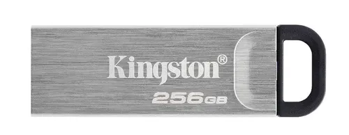 DataTraveler Kyson - 256GB USB-Stick, USB 3.2 Gen 1, blitzschnelle Übertragung bis zu 200MB/s und schlüsselringschlaufe für einfache Handhabung
