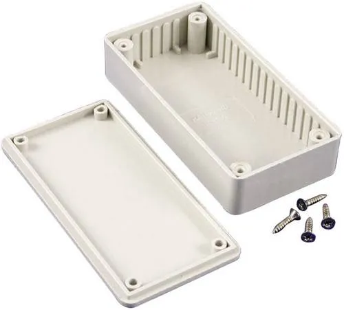 Hammond Electronics 1591SSGY Universal-Gehäuse 110 x 82 x 44 ABS Lichtgrau (RAL 7035) 1St.