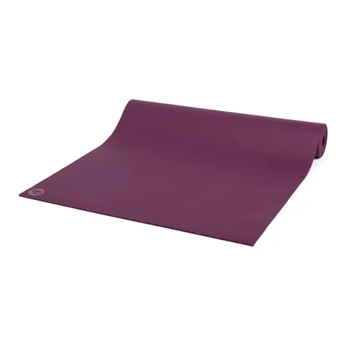 Bodhi Yogamatte Rishikesh Premium 60 | Rutschfest & Schadstofffrei | Matte für Yoga & Pilates | Antirutschmatte für deine Yogapraxis | Made in Germany | OEKO-TEX 100 | Übungsmatte | berry