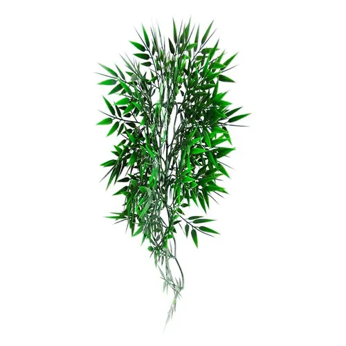 Kunstpflanze Bambus-M 40 cm Terrarium Hängepflanze-Big Bamboo Rattan