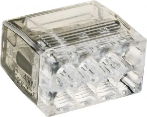 ViD® 2073-208 Verbindungsklemme/Steckklemme grau 8 x 0,5-2,5 mm² - 50 Stück