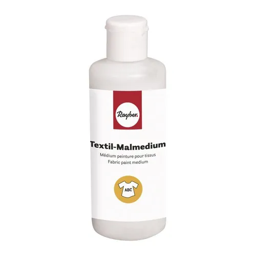 Rayher Textil-Malmedium 80 ml für Acrylfarbe als Stoffmalfarbe 62,38€/l
