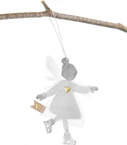 Good old friends Mini Winterfeen goldenes Herz , 12734