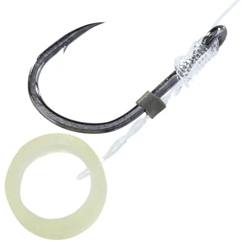 Owner Feederhaken Method Pelletband - 6 Angelhaken, Gr./Durchmesser/Tragkraft:Gr. 14/4.0kg /0.20mm