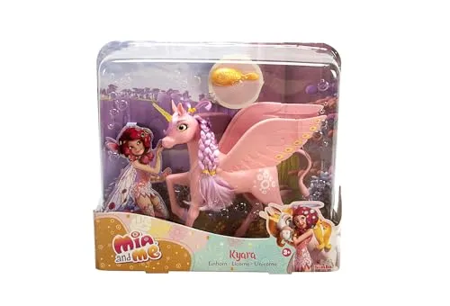 Simba Einhorn Kyara (109480092) - Puppe, zauberhaftes Einhorn mit glitzerndem Horn und buntem Haar, ideal für fantasievolles Spielen und Sammeln.