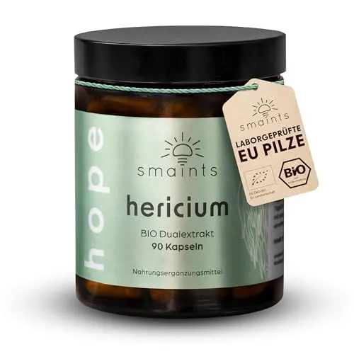 Produktbild smaints® BIO Hericium Dual-Extrakt Kapseln