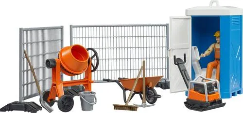 Bruder Baustellenset Fertigmodell Nutzfahrzeug Modell von BRUDER
