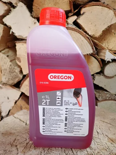 OREGON 1 Liter Zweitaktmotorenöl - Selbstmischendes 2-Takt Öl - Motoröle für Zweitakter, selbstmischend für optimale Leistung und Schutz, ideal für 2T Motoren mit API TC und JASO FD Freigabe.