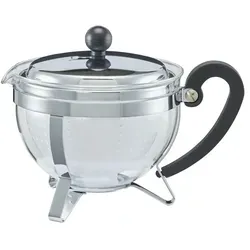 Bodum Chambord Teebereiter 1 L – Glänzender Edelstahl mit Kunststofffilter
