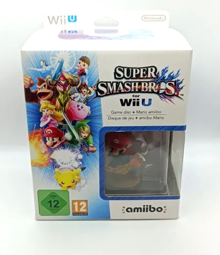 NEU ungeöffnet | Nintendo WiiU Super Smash Bros. BIG BOX mit Amiibo