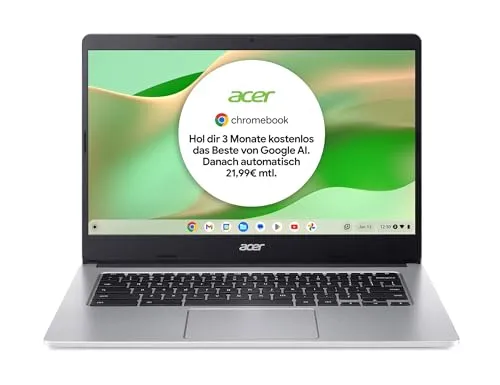 Acer Chromebook 314 (CB314-2H-K0VA) Laptop - 14