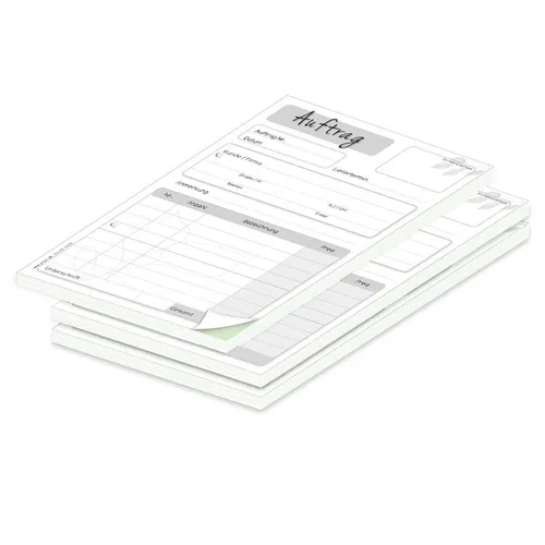 PRICARO Auftragsblock mit Durchschlag,