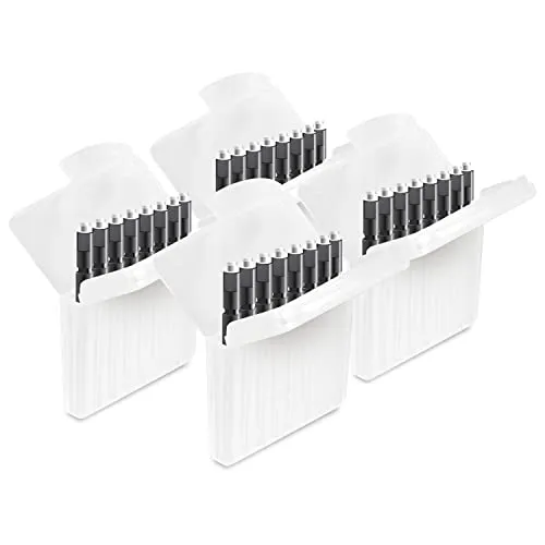 JB White 32 Cerumenfilter Mini-R WaxGuard kompatibel mit Signia Silk Im-Ohr-Hörgeräten, Signia-Ex-Hörer Mini-Receiver und MiniReceiver 2.0 - Ersatz-Hörgerätefilter miniReceiver WaxGuards (4x8)