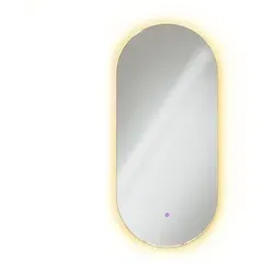 Vicco LED Badezimmerspiegel 110 x 50 cm - Modernes Design in Weiß - Eleganter LED-Spiegel mit Touch-Steuerung für Ihr Badezimmer. Mit energiesparender Beleuchtung, idealen Maßen und einfacher Montage, bringt er zeitgemäße Eleganz in jeden Raum.