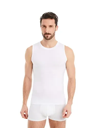 FINN Business Unterhemd Herren Ärmellos - Perfektes Tank-Top aus Lenzing® Modal - Unterhemd-Tanktops für Herren, ultra weich und federleicht, ideal als unsichtbares Unterziehshirt für Hemden und Anzüge, sorgt für optimalen Tragekomfort und Temperaturregulierung.