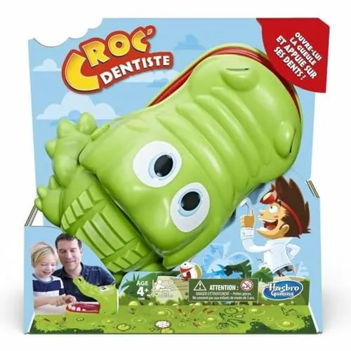 Hasbro Croc' Dentiste – Brettspiel für Kinder – lustiges Spiel – französische Version