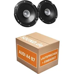 JVC CS-J610X Lautsprecher Einbaupaket für Audi A4 B7 + Avant/Kombi