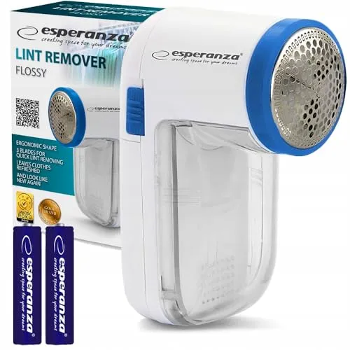 Tragbarer Stoffrasierer und Fusselentferner für Kleidung, Wolle, Textilien, Polster, Schnellpflege-Werkzeug ECS004