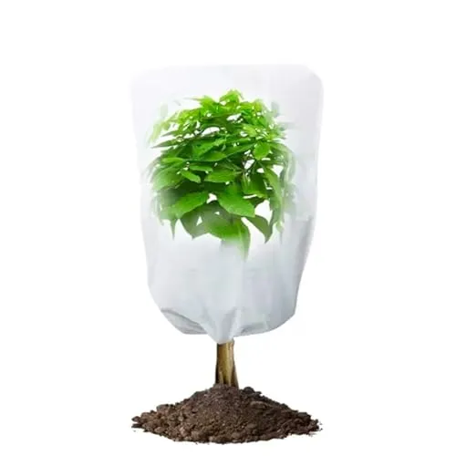 XIASHENG 1 Stuck Pflanzenschutz Winter,Pflanzen Winterschutz Draußen,Kälteschutz Pflanzen Abdeckung Schutzhüllen,Wiederverwendbar Außen Pflanzenschutz für Draußen,Garden Pflanzenschutz-80 x 100cm