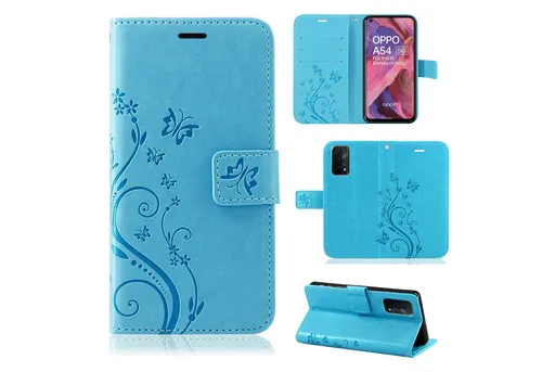 betterfon Handyhülle Handytasche für Oppo A54 5G / A74 5G Klapphülle Klapphülle, Bookstyle-Hülle: Magnetverschluss 3 Kartenfächer & Standfunktion