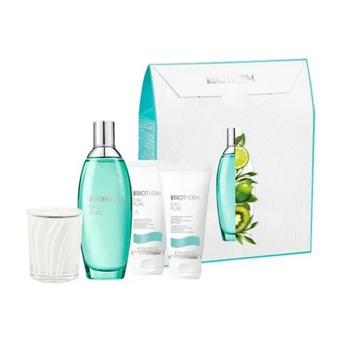 Biotherm Eau Pure L-Set - Körperpflege Set mit erfrischendem Eau de Toilette, pflegender Bodylotion und revitalisierendem Duschgel für ein sinnliches Dufterlebnis und strahlend schöne Haut.