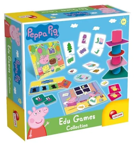 Lisciani - PEPPA PIG Lernspiele Sammlung