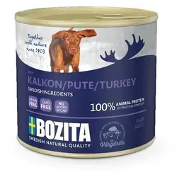 Bozita Dog Dose Pate Pute | 6x 625g Hundenassfutter von Bozita
