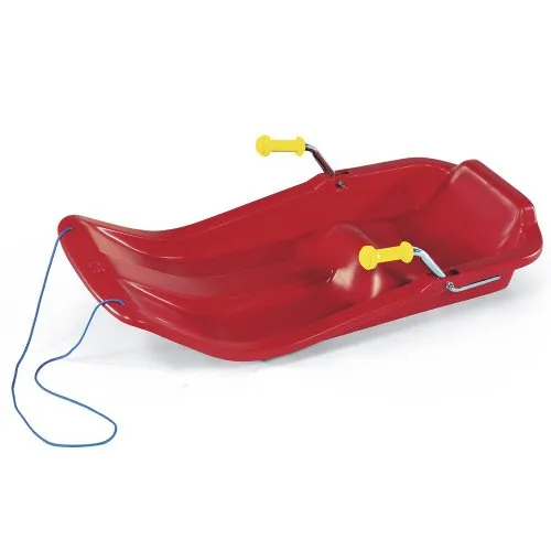 Rolly Toys rollyJetstar Schlitten (Kinderschlitten, 2 Metallbremsen, Kunststoffschale, ergonomischer Sitz, ab 3 Jahre) 200276