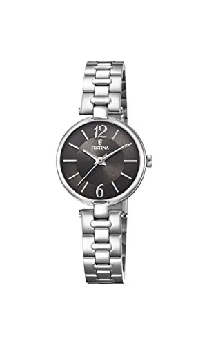 Festina Damen Armbanduhr Edelstahl 316L Silber von Festina