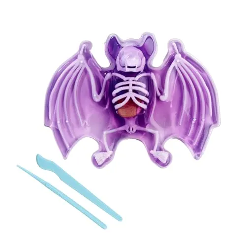 Simba Scout Dissect-It Fledermaus, zum Sezieren, 14cm, Skelett und Organe zum Zusammenbauen, Nachfüllset, Werkzeuge, ab 5 Jahren