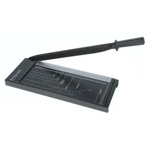 Vantage Hebelschneider Vantage 10 - Präzises Schneiden für Büro und Schule - Papierschneidemaschinen mit hochwertigem Stahlmesser, schneidet bis zu 6 Blätter präzise in einem Arbeitsgang, ideal für Gewerbe und Bildungseinrichtungen.