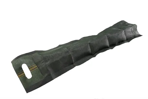 Masys Sandsack-Schlauch 100 x 25 cm grün verschließbar und Tragegriff