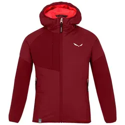 Salewa Kinder Ortles Hyb Twr Jacke in Rot (Größe 140)