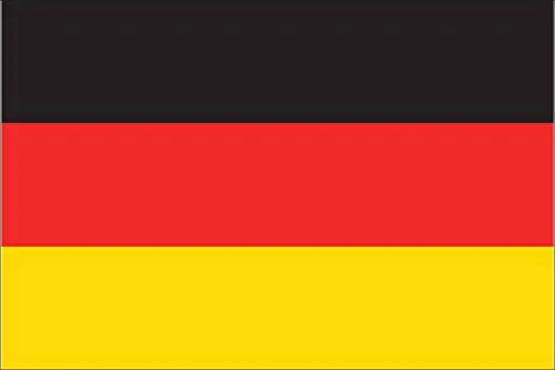 flaggenmeer® Flagge Deutschland 110 g/m² ca. 20 x 30 cm