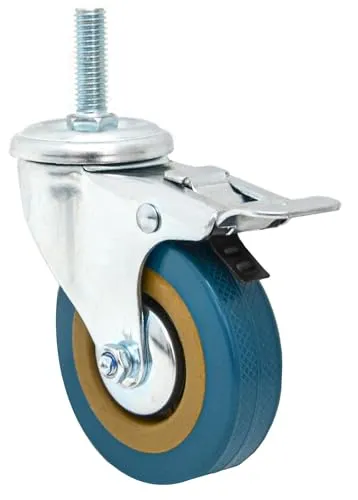 eyepower 1 Stück 360° Schwerlast Möbelrollen Lenkrolle 75mm